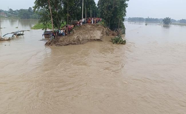 उत्तर बिहार में बाढ़ से करीब 16 लाख की आबादी प्रभावित, कोसी-सीमांचल में 06 लोगों की डूबने से मौत